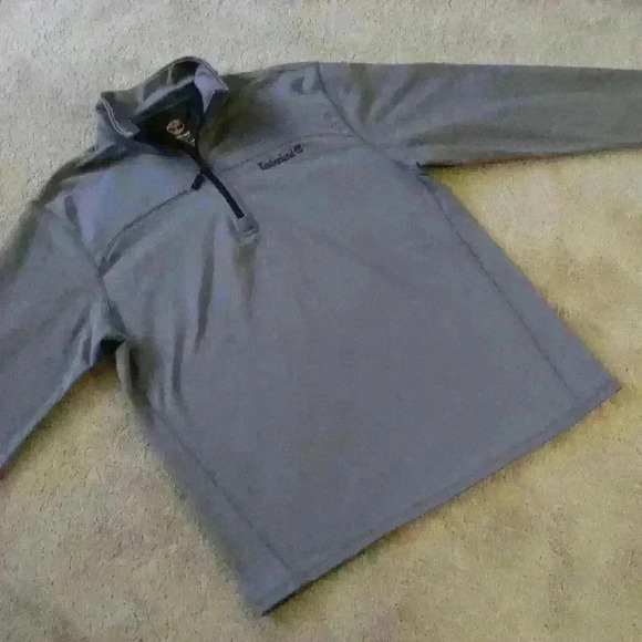 TIMBERLAND MEN'S FLEECE QUARTER ZIP PULLOVER‎ SIZE LARGE - Picture 5 of 12